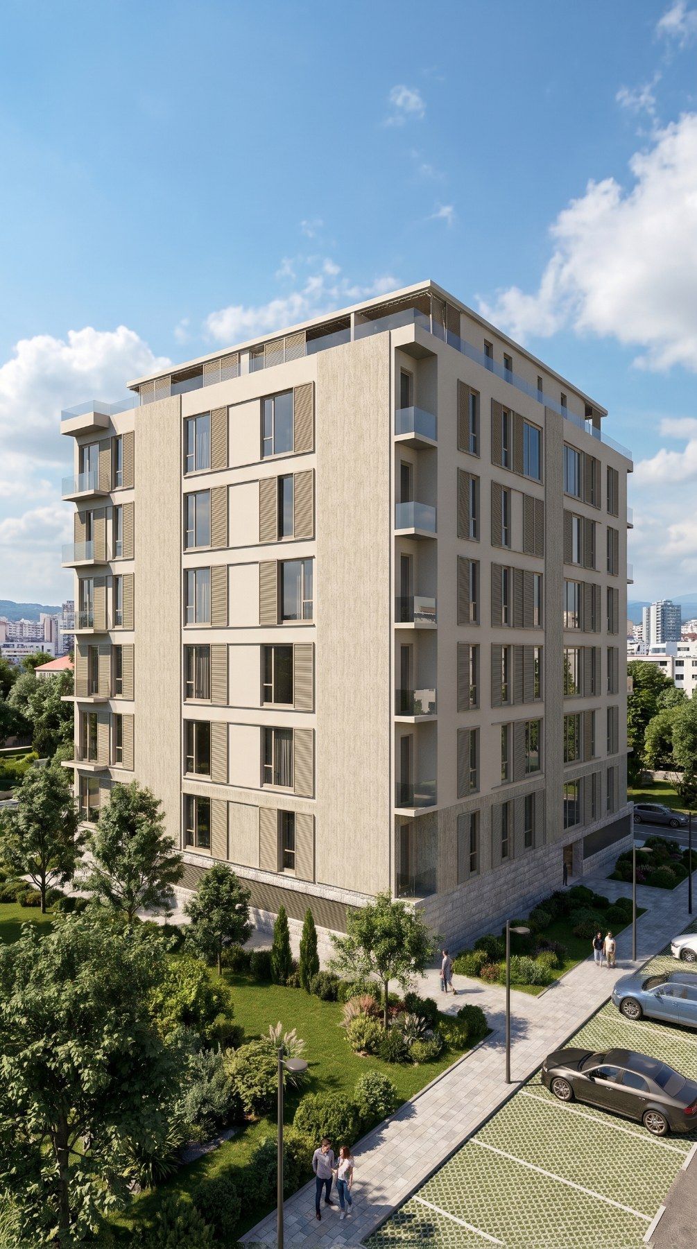 Jednosoban stan 42.28m2 u novogradnji – Budva, Potkošljun - Amfora Real Estate