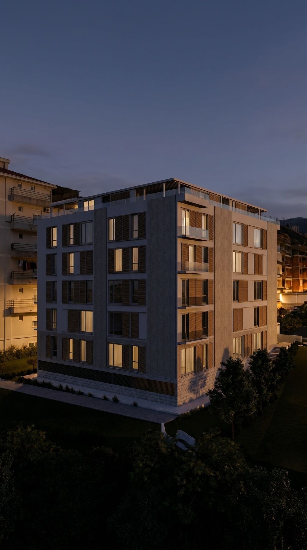 Jednosoban stan 80.93m2 u novogradnji – Budva, Potkošljun - Amfora Real Estate