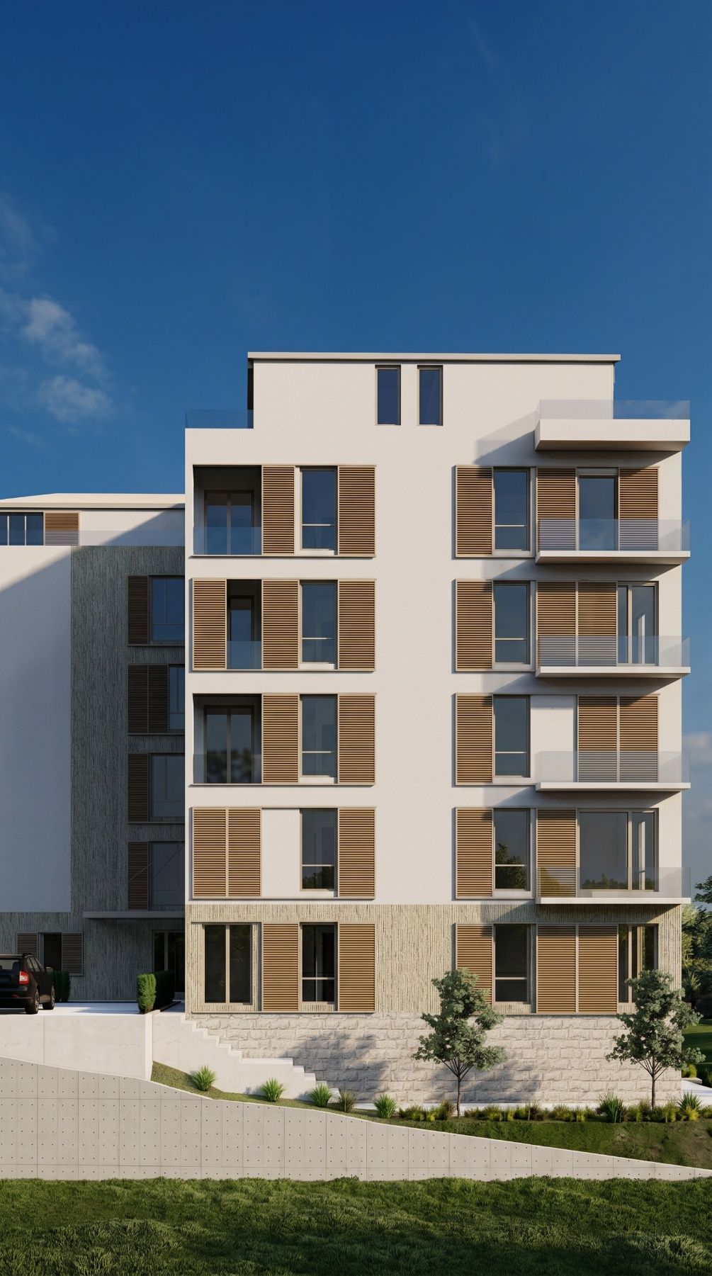 Studio apartman 43.92m2 u novogradnji – Budva, Potkošljun - Amfora Real Estate