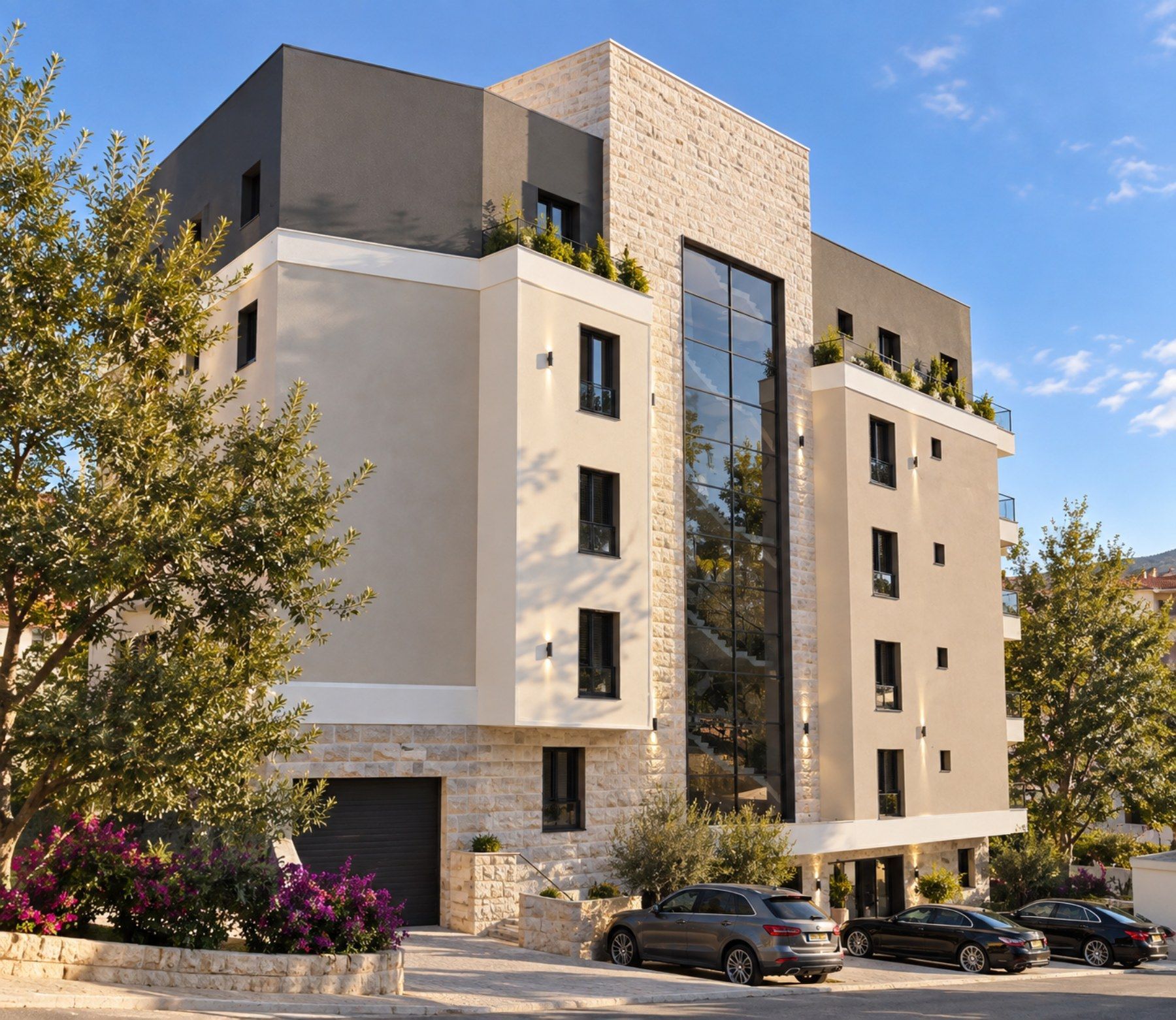 Dvosoban stan 68.72m2 sa pogledom na more u novom kompleksu u izgradnji – Bečići - Amfora Real Estate
