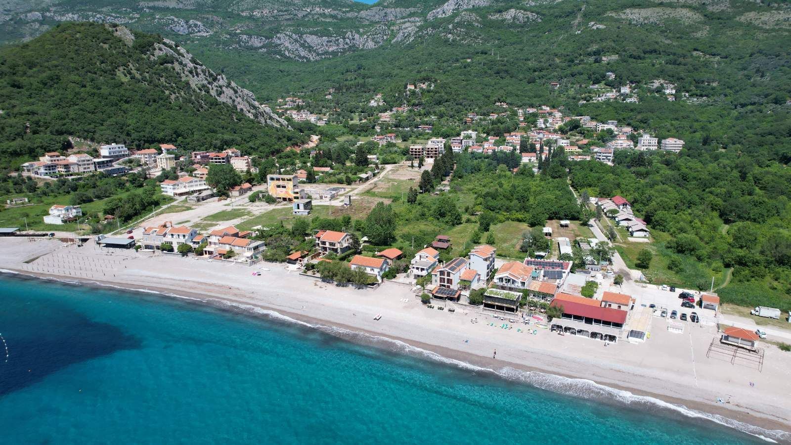 Plac 1450 m² na prvoj liniji mora – Buljarica - Amfora Real Estate