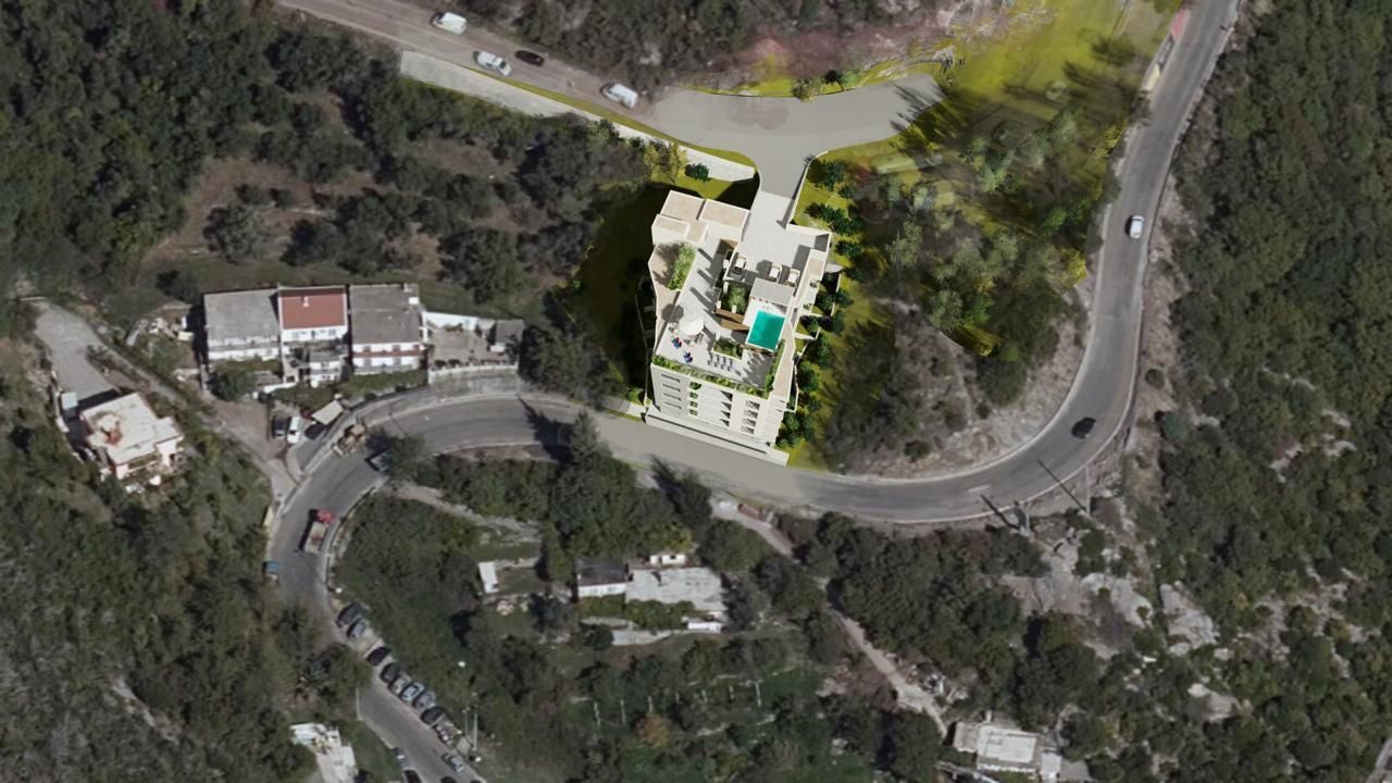 Jednosoban stan 72.63m2 u ekskluzivnom stambenom kompleksu sa panoramskim pogledom i krovnim bazenom u Bečićima - Amfora Real Estate