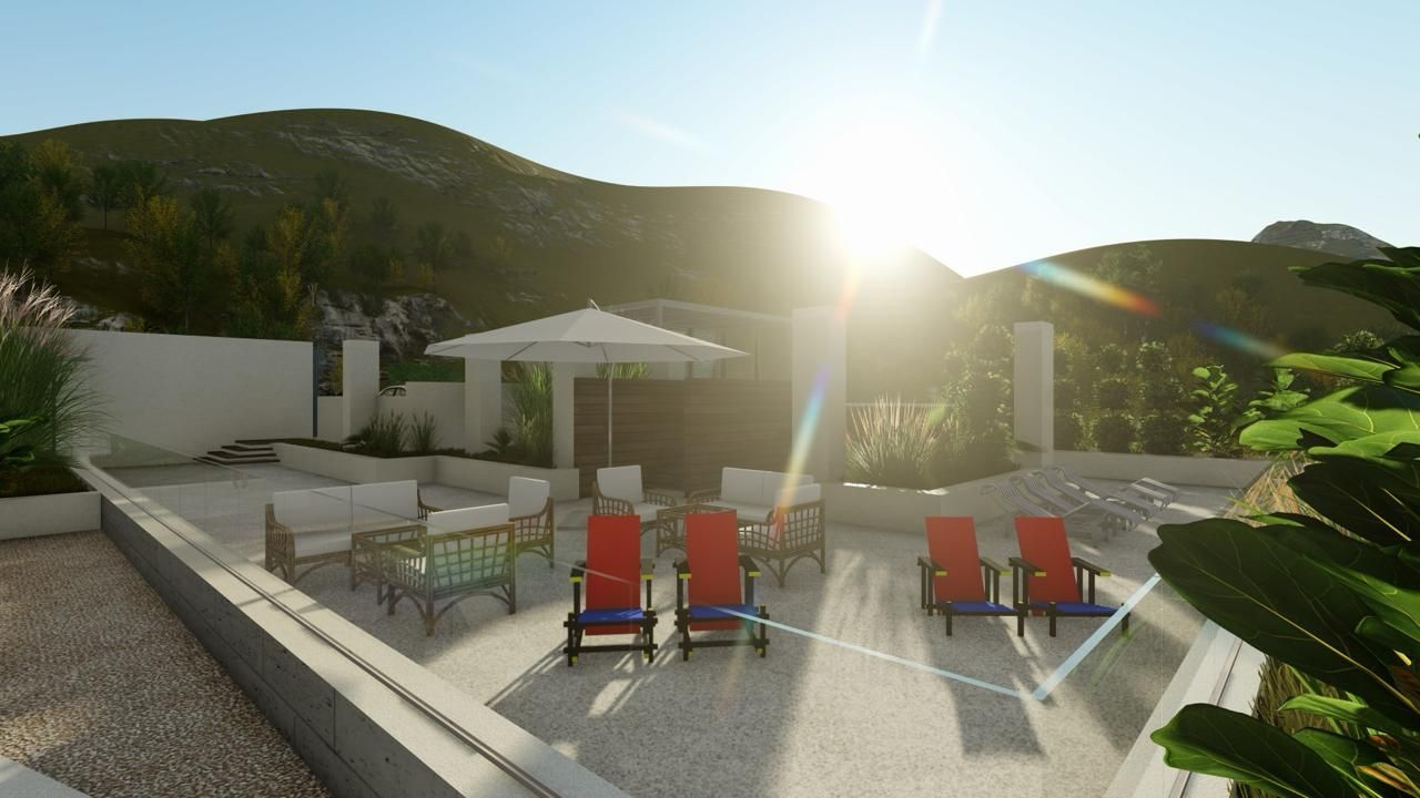 Studio apartman 33.55m2 u ekskluzivnom stambenom kompleksu sa panoramskim pogledom i krovnim bazenom u Bečićima - Amfora Real Estate