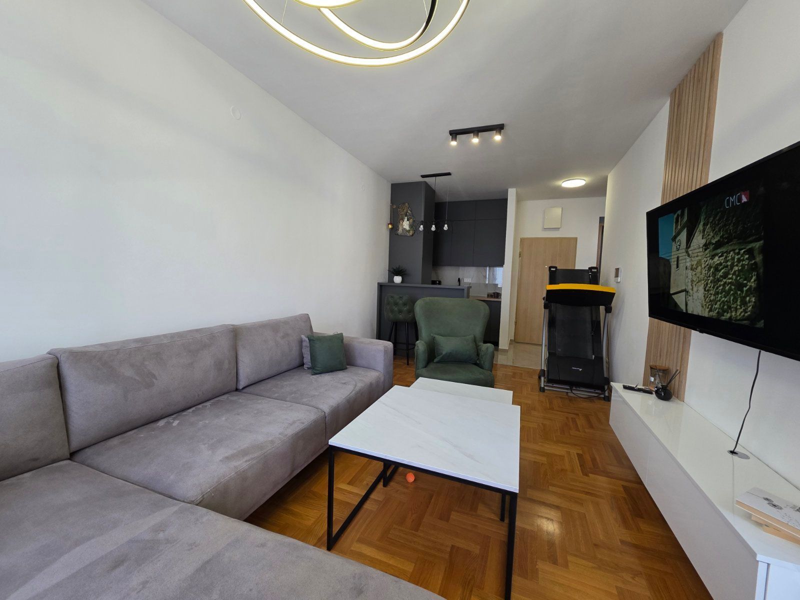 Kompletno opremljen jednosoban stan 46 m² u novogradnji sa parkingom – Radanovići,Kotor - Amfora Real Estate