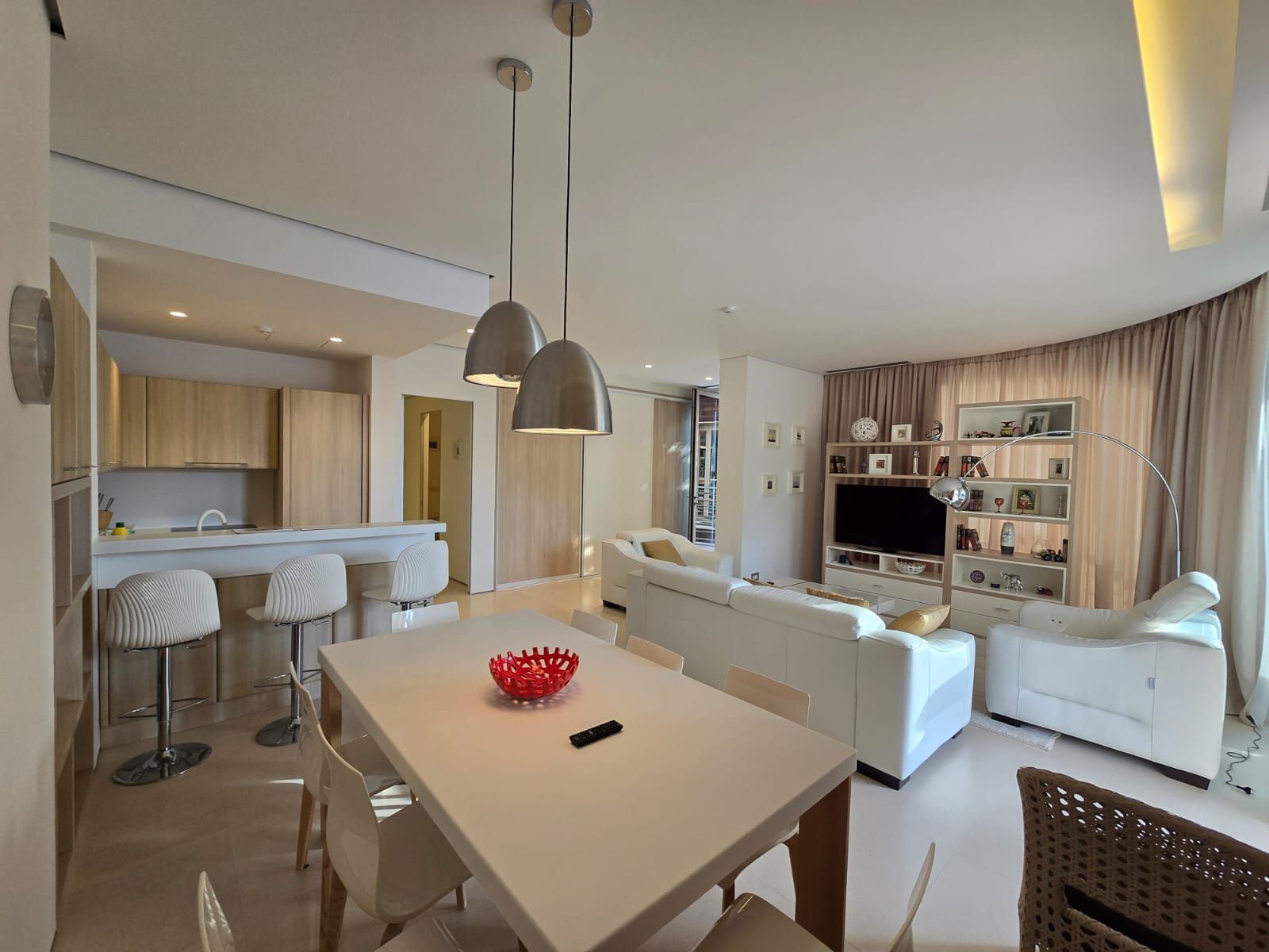 Luksuzan dvosoban stan od 140 m² sa panoramskim pogledom na more u prestižnom kompleksu Dukley Gardens – Budva, Crna Gora - Amfora Real Estate