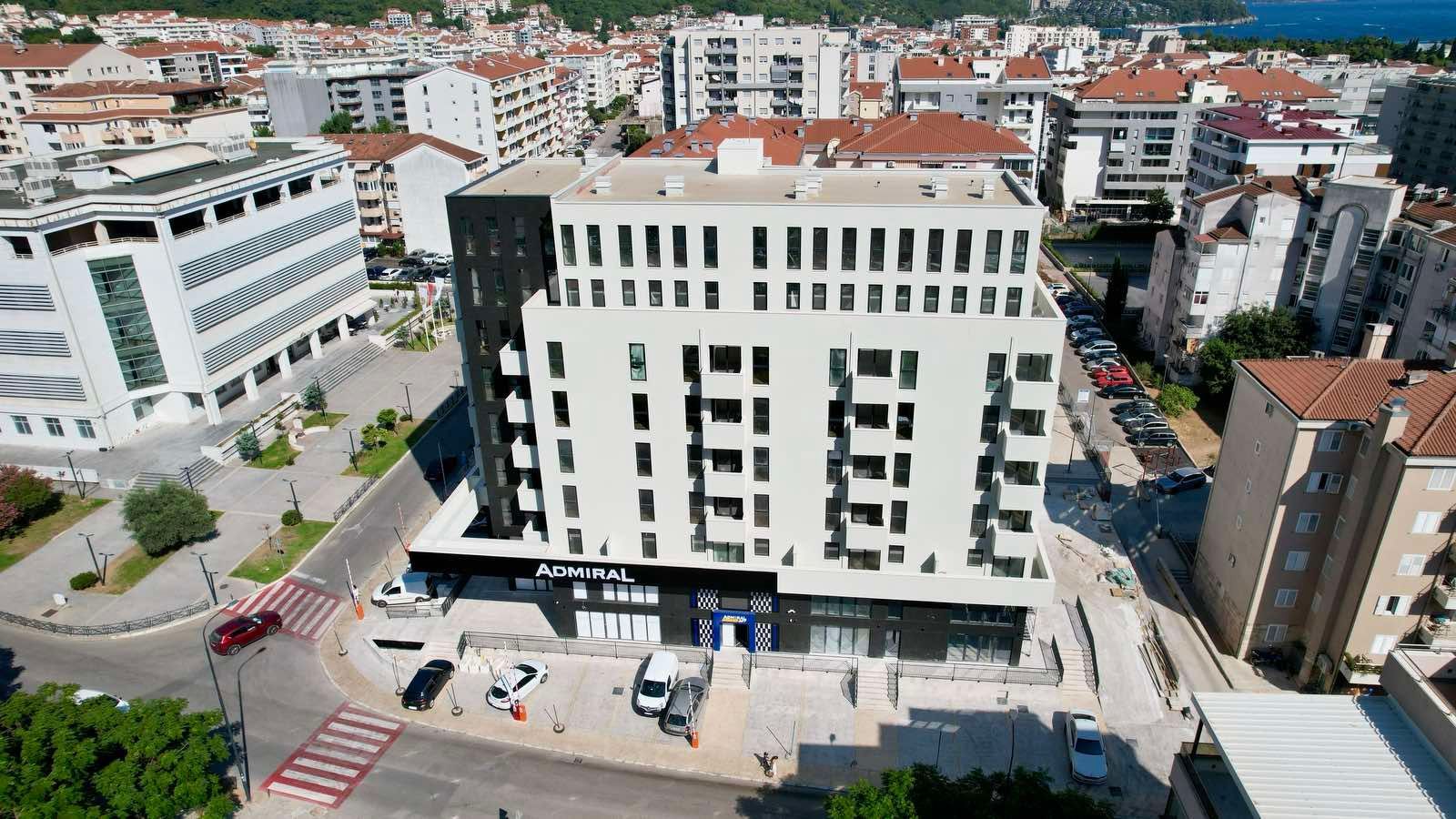 Nov jednosoban stan 43m² u novoj zgradi na idealnoj lokaciji u Budvi,Rozino (Mogucnost kupovine garaznog mesta) - Amfora Real Estate