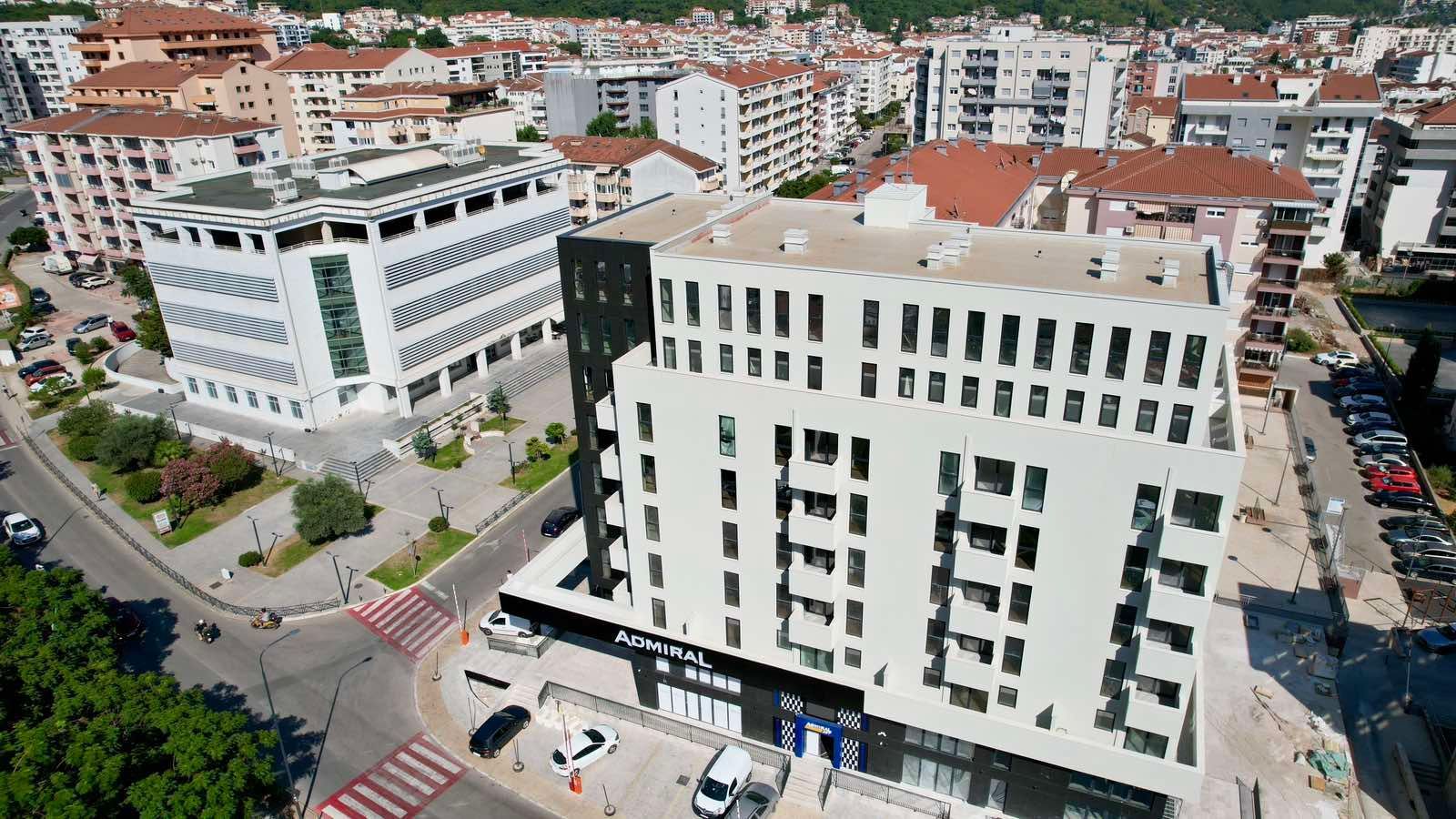 Nov jednosoban stan 43m² u novoj zgradi na idealnoj lokaciji u Budvi,Rozino (Mogucnost kupovine garaznog mesta) - Amfora Real Estate