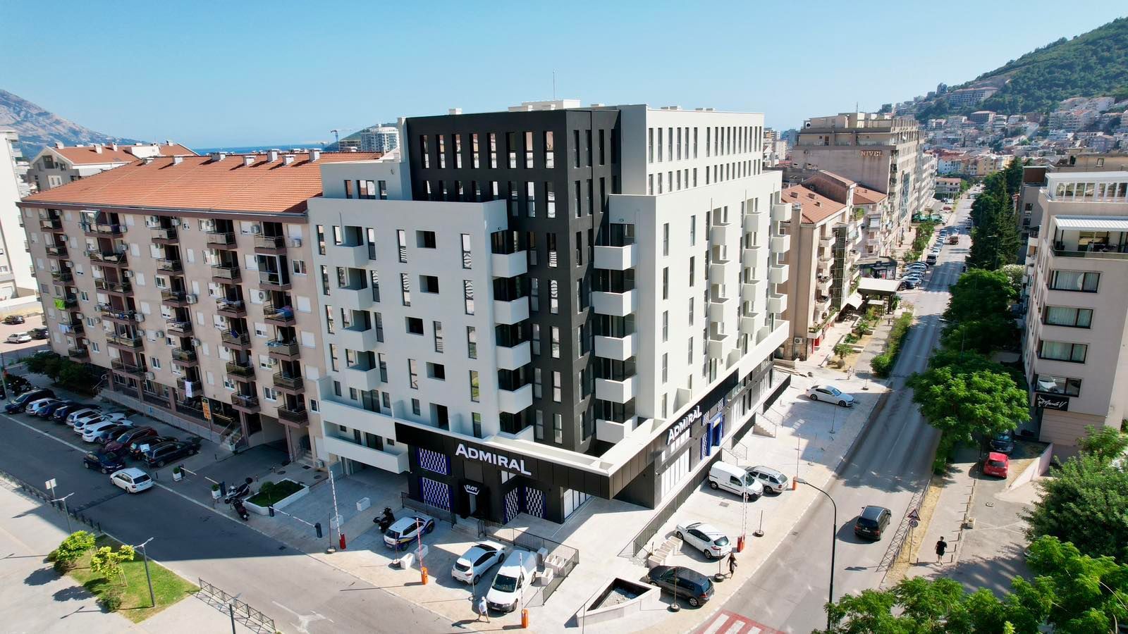 Nov jednosoban stan 43m² u novoj zgradi na idealnoj lokaciji u Budvi,Rozino (Mogucnost kupovine garaznog mesta) - Amfora Real Estate