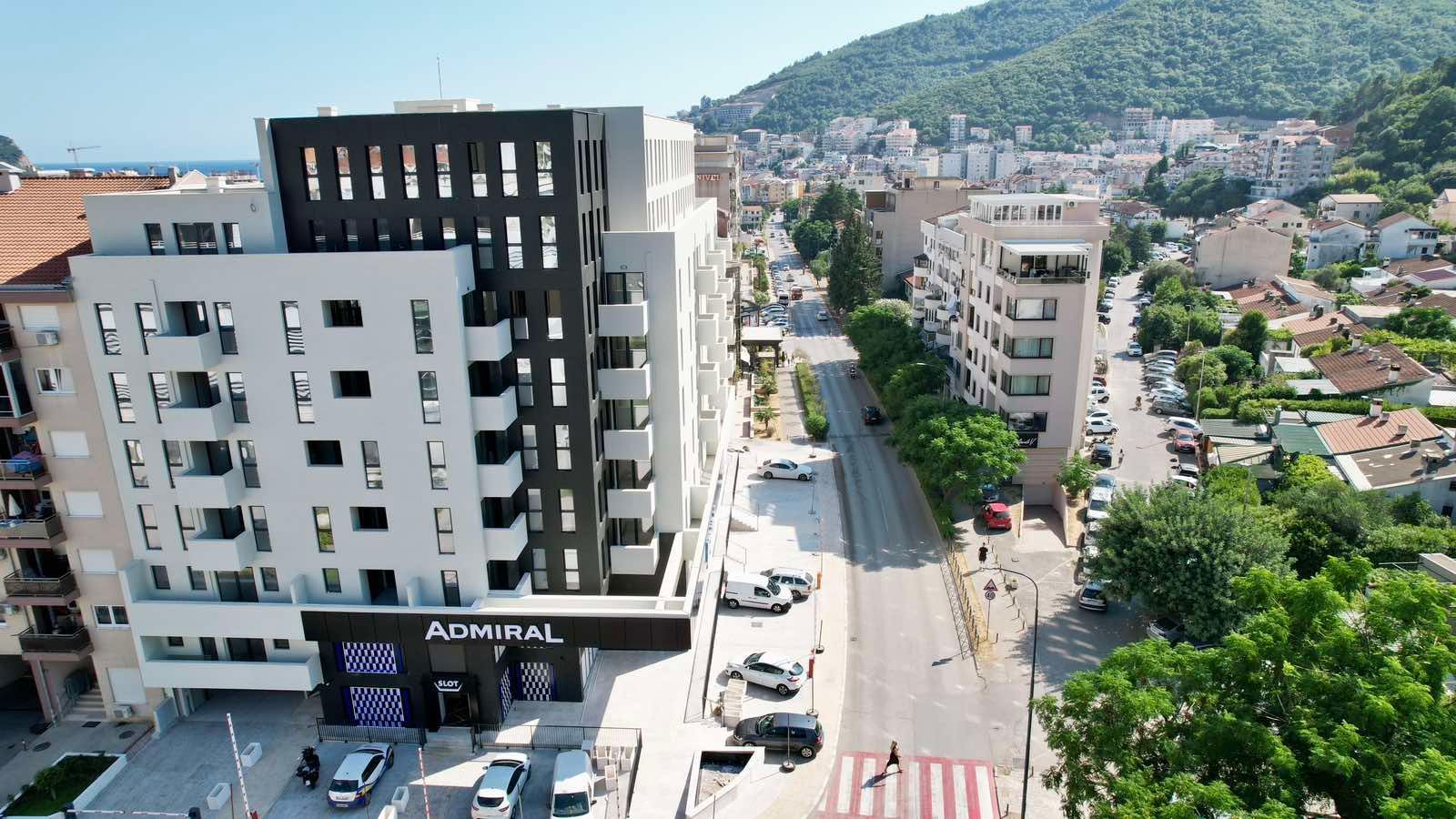 Nov jednosoban stan 43m² u novoj zgradi na idealnoj lokaciji u Budvi,Rozino (Mogucnost kupovine garaznog mesta) - Amfora Real Estate