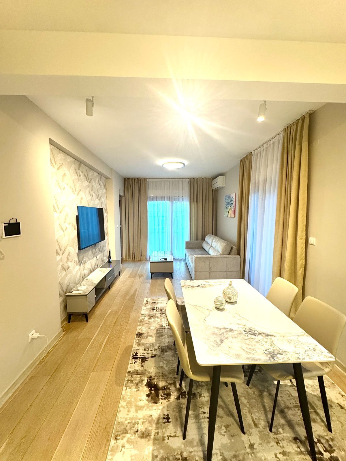 Przno-Luksuzan jednosoban stan 49m2 sa pogledom na more (IZDAVANJE NA DUZI PERIOD) - Amfora Real Estate