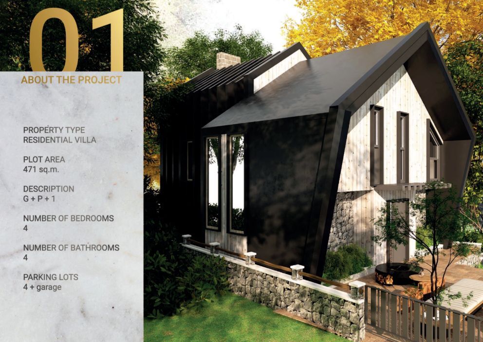 Urbanizovano zemljište 471 m² sa dozvolom i projektom za modernu vilu od 256 m² – Kolašin, Smailagića Polje - Amfora Real Estate