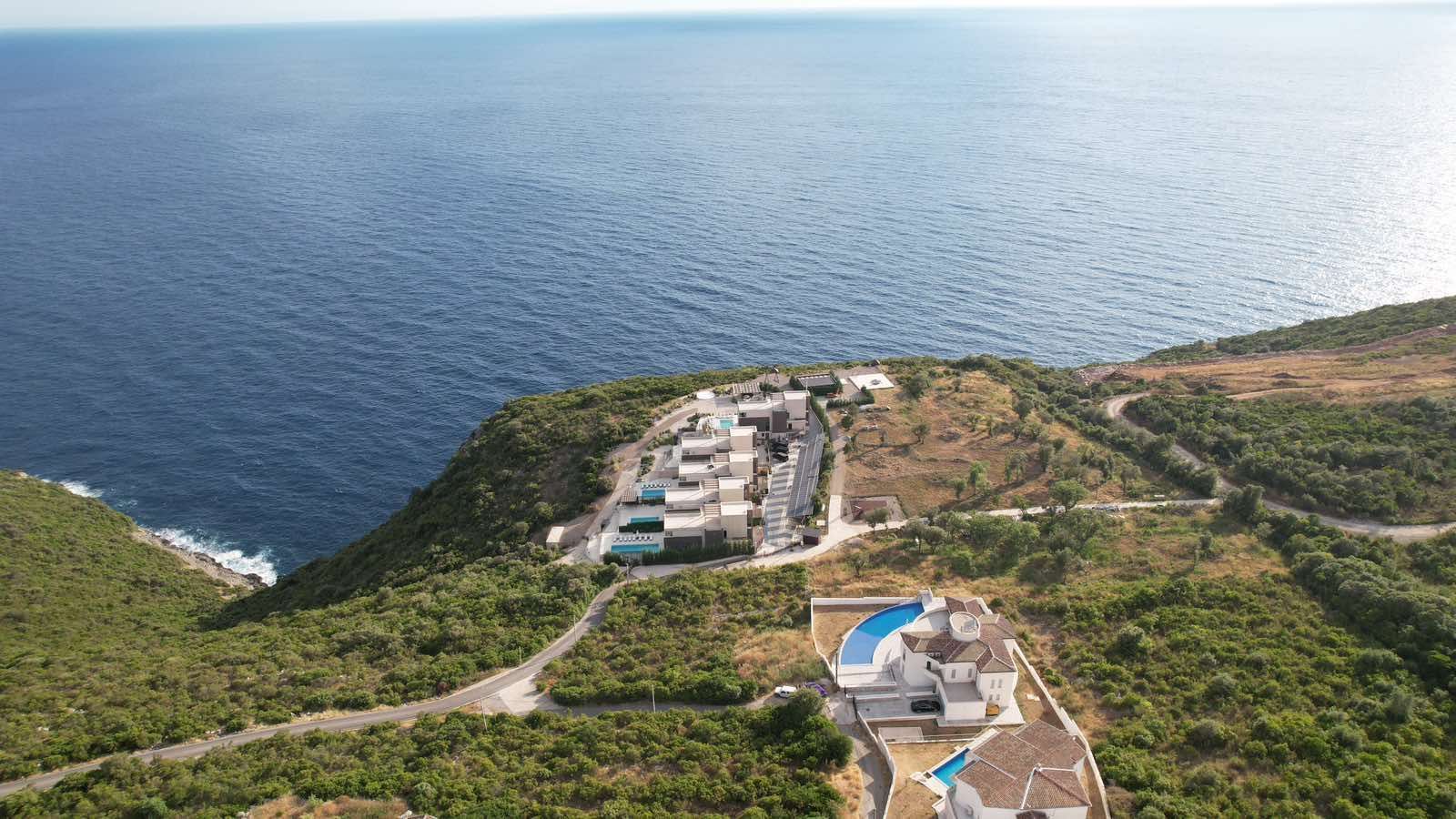 Plac 1000m² sa UT uslovima i panoramskim pogledom na more – Krimovica, Kotor - Amfora Real Estate