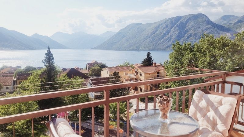 Jednosoban stan od 49m² sa panoramskim pogledom na more – Dobrota, Sveti Stasije - Amfora Real Estate