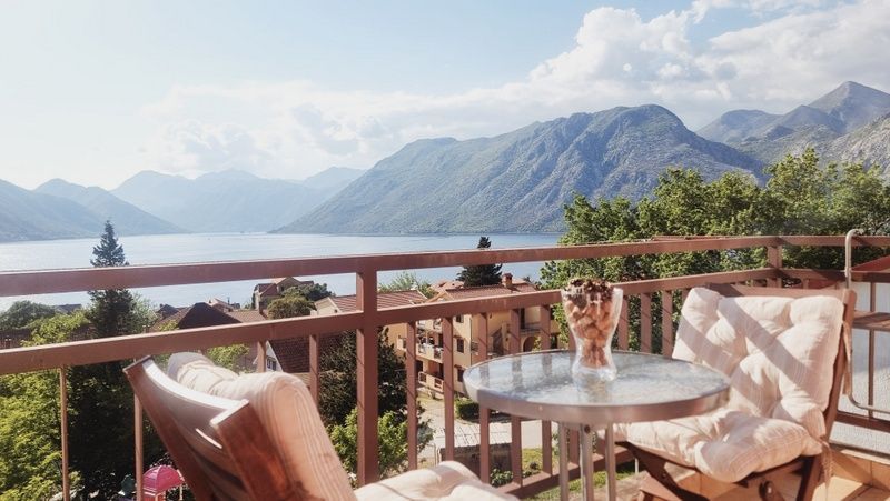 Jednosoban stan od 49m² sa panoramskim pogledom na more – Dobrota, Sveti Stasije - Amfora Real Estate