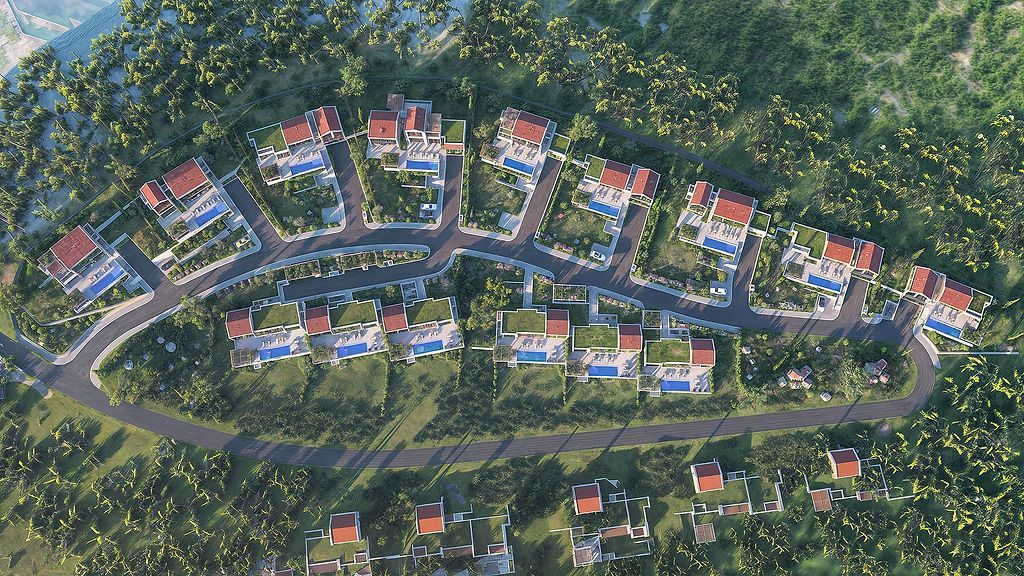 Luksuzna vila u ekskluzivnom naselju The Peaks – Golf Residences, Luštica Bay, sa panoramskim pogledom na Jadransko more i golf teren - Amfora Real Estate