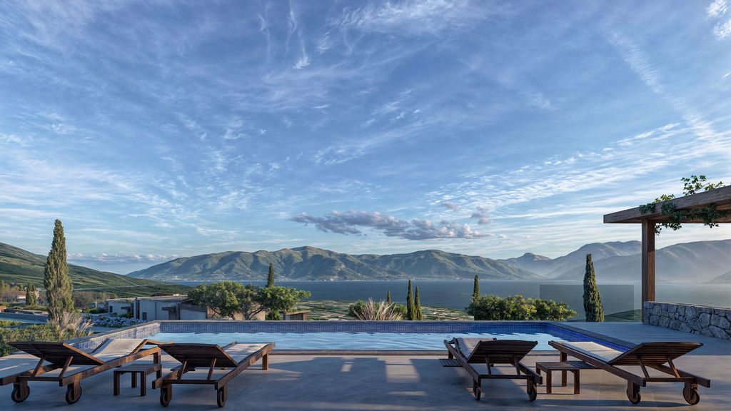 Luksuzna vila u ekskluzivnom naselju The Peaks – Golf Residences, Luštica Bay, sa panoramskim pogledom na Jadransko more i golf teren - Amfora Real Estate