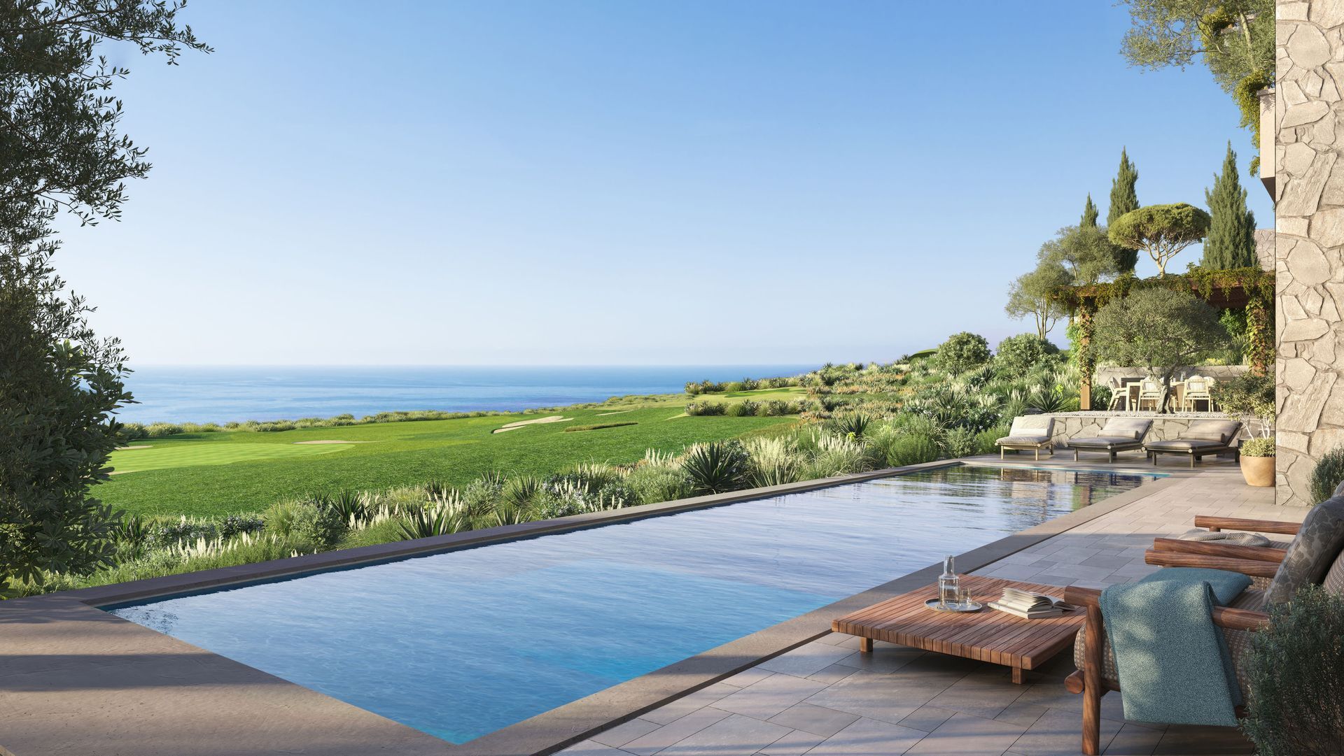 Luksuzna vila u ekskluzivnom naselju The Peaks – Golf Residences, Luštica Bay, sa panoramskim pogledom na Jadransko more i golf teren - Amfora Real Estate