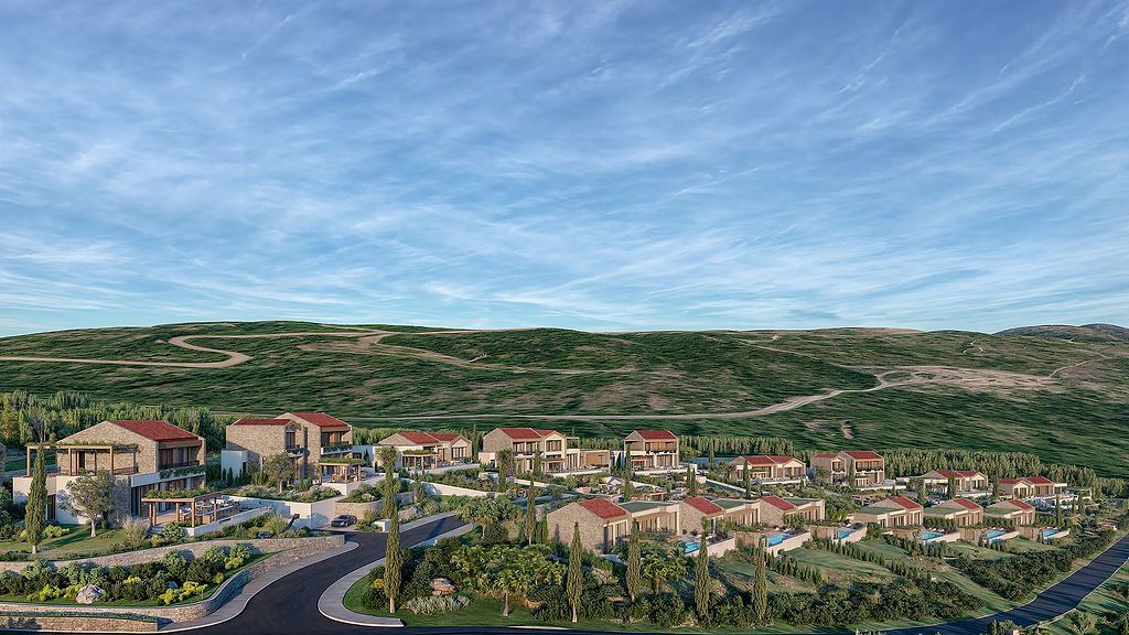 Luksuzna vila u ekskluzivnom naselju The Peaks – Golf Residences, Luštica Bay, sa panoramskim pogledom na Jadransko more i golf teren - Amfora Real Estate