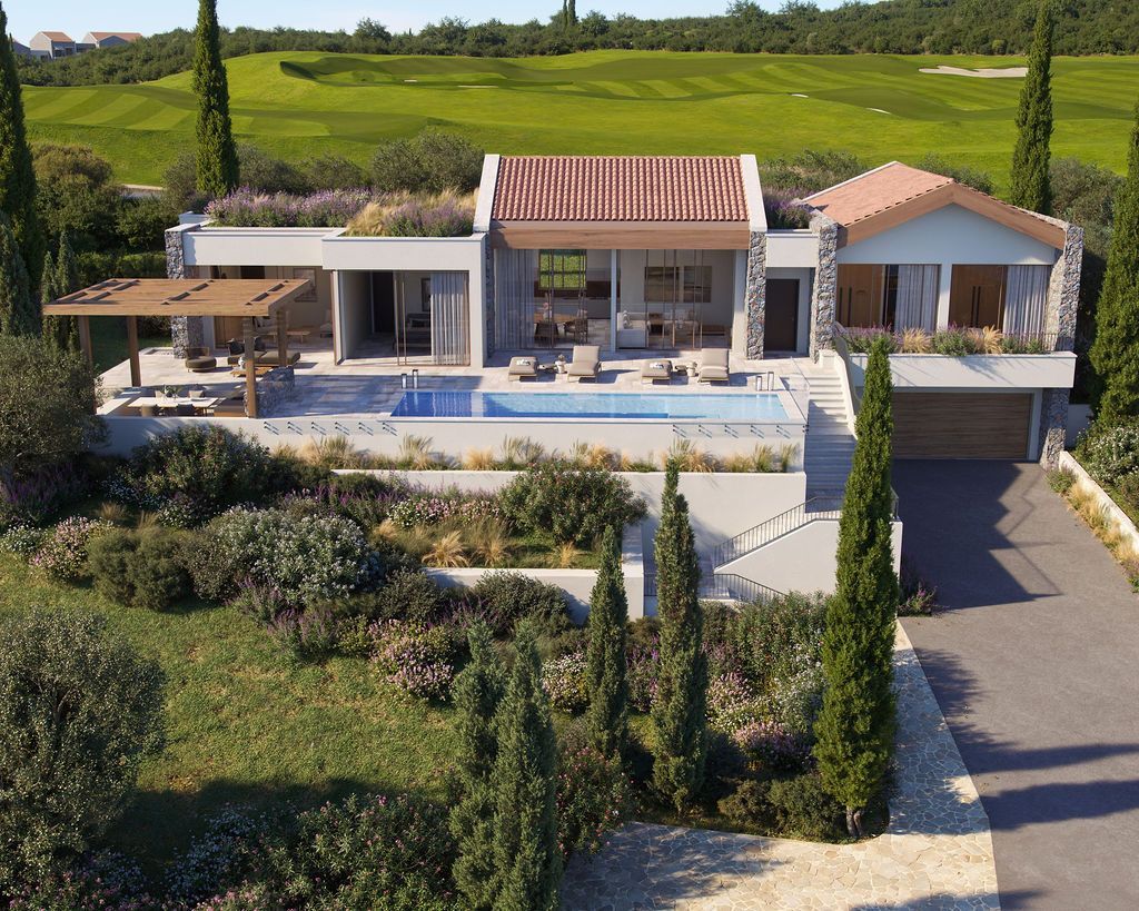 Luksuzna vila u ekskluzivnom naselju The Peaks – Golf Residences, Luštica Bay, sa panoramskim pogledom na Jadransko more i golf teren - Amfora Real Estate