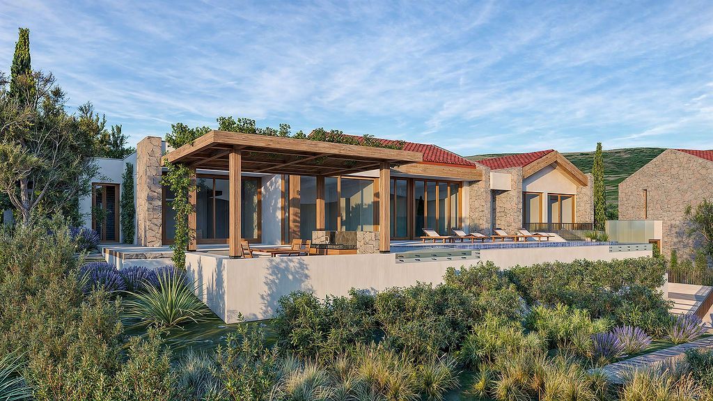 Luksuzna vila u ekskluzivnom naselju The Peaks – Golf Residences, Luštica Bay, sa panoramskim pogledom na Jadransko more i golf teren - Amfora Real Estate