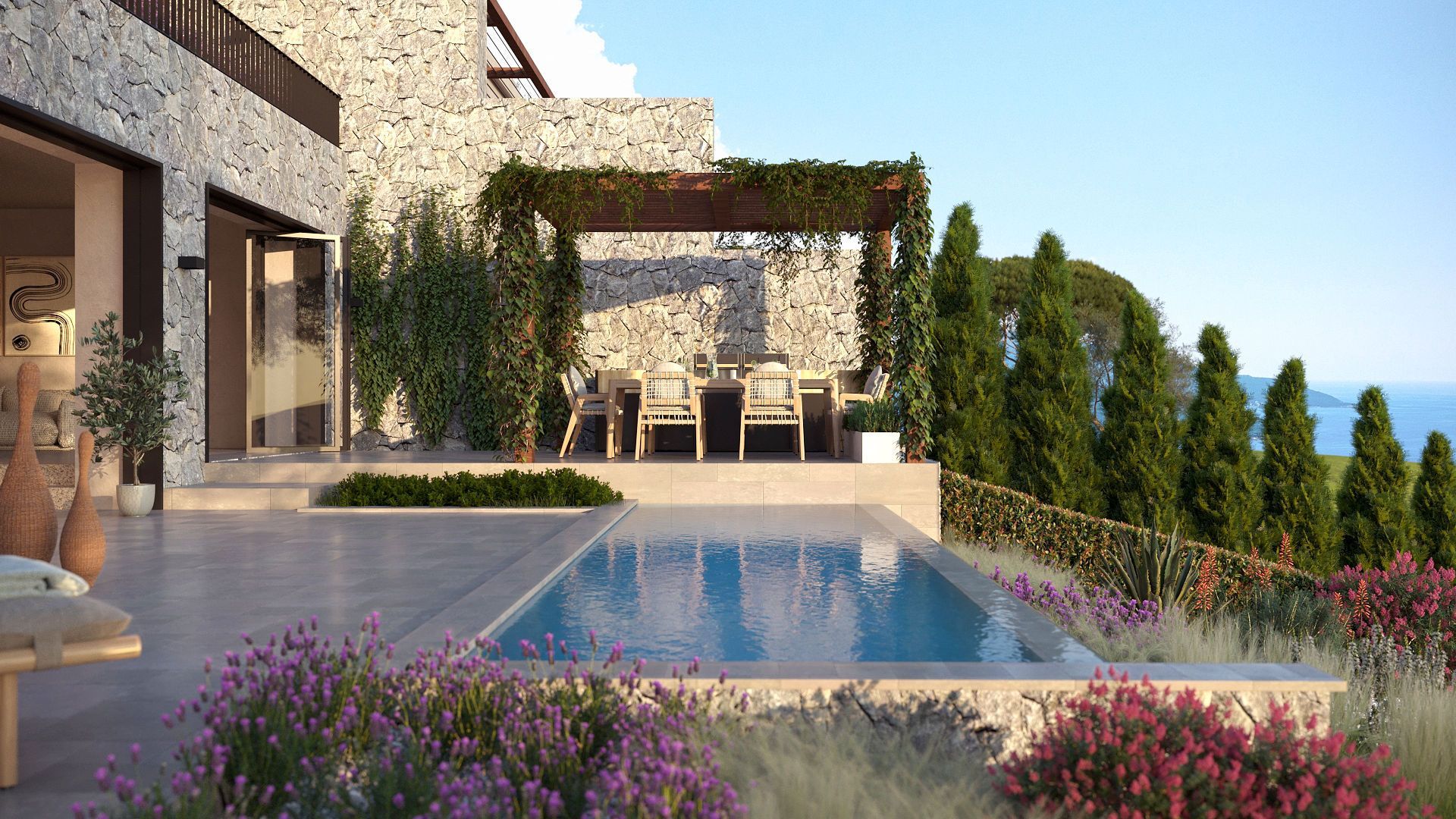 Luksuzna vila u ekskluzivnom naselju The Peaks – Golf Residences, Luštica Bay, sa panoramskim pogledom na Jadransko more i golf teren - Amfora Real Estate