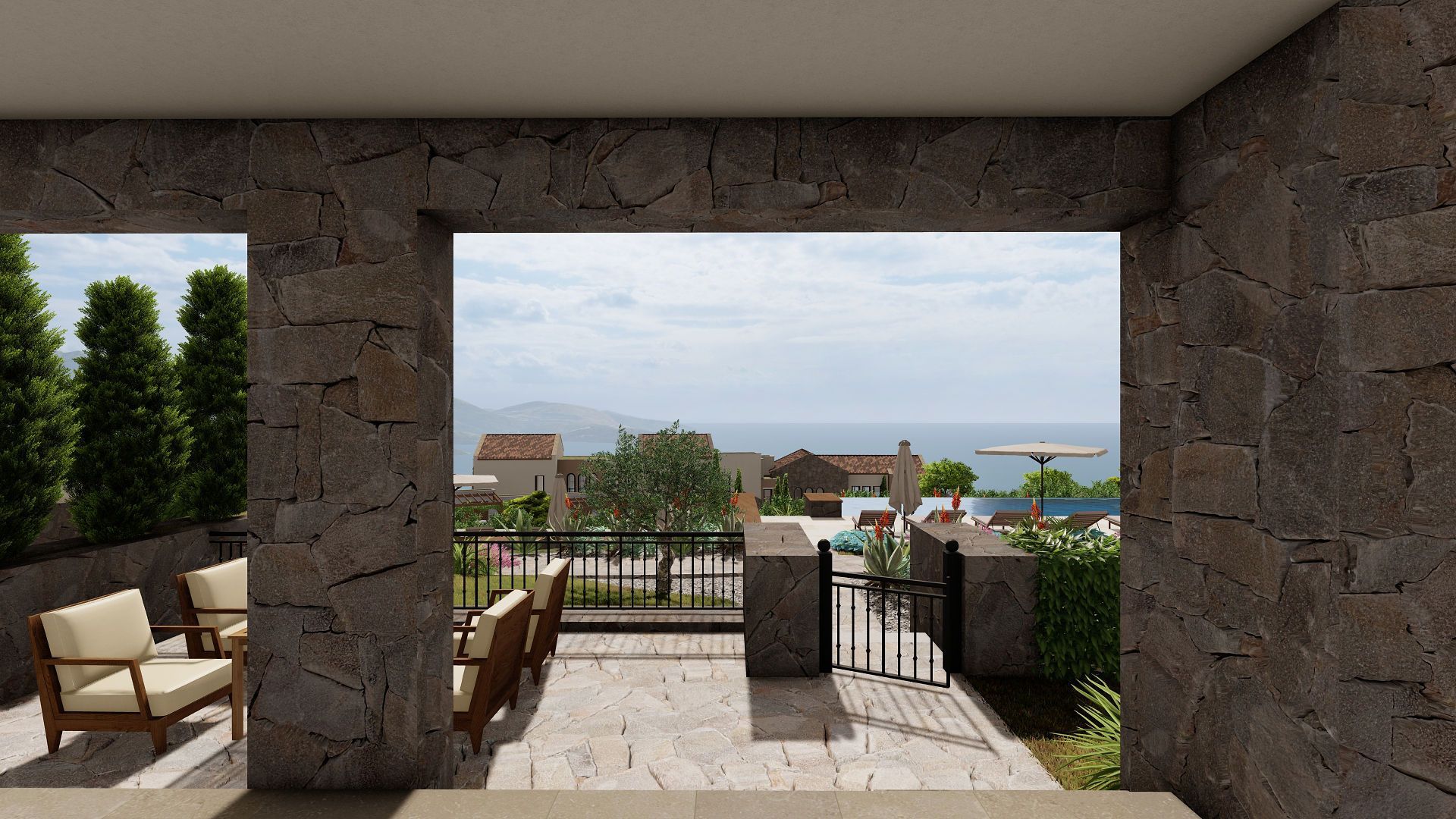 Dvosoban apartman sa pogledom na golf i more – 119,99 m² + dvorište 42,41 m², Luštica Bay (mogucnost odloženog plaćanja) - Amfora Real Estate