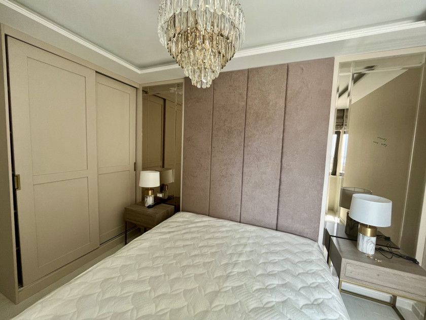 Moderno opremljen dvosoban stan 55m2+45m2 terase sa spektakularnim pogledom na more,  Pržno, Budva ( Na duzi period) - Amfora Real Estate