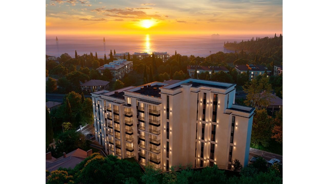 Jednosoban stan 47.68m² u ekskluzivnom kompleksu u izgradnji, na atraktivnoj lokaciji – Bečići  (Plaćanje na rate) - Amfora Real Estate