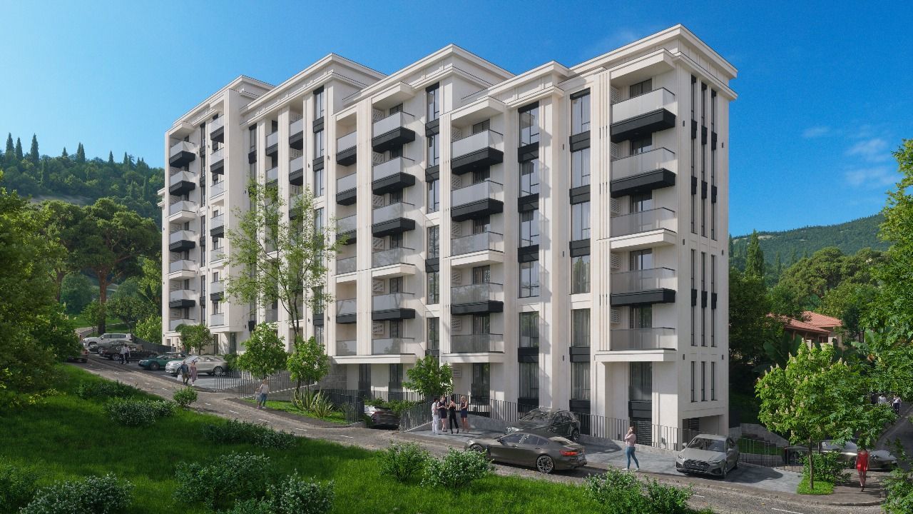 Jednosoban stan 55.95m² sa pogledom na more u ekskluzivnom kompleksu u izgradnji, na atraktivnoj lokaciji – Bečići  (Plaćanje na rate) - Amfora Real Estate