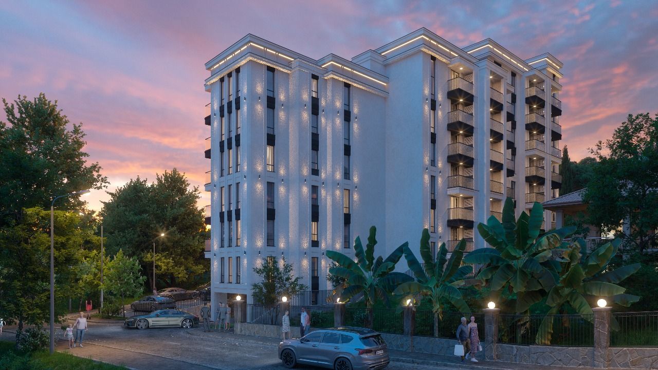 Jednosoban stan 47.47m² sa pogledom na more u ekskluzivnom kompleksu u izgradnji, na atraktivnoj lokaciji – Bečići  (Plaćanje na rate) - Amfora Real Estate