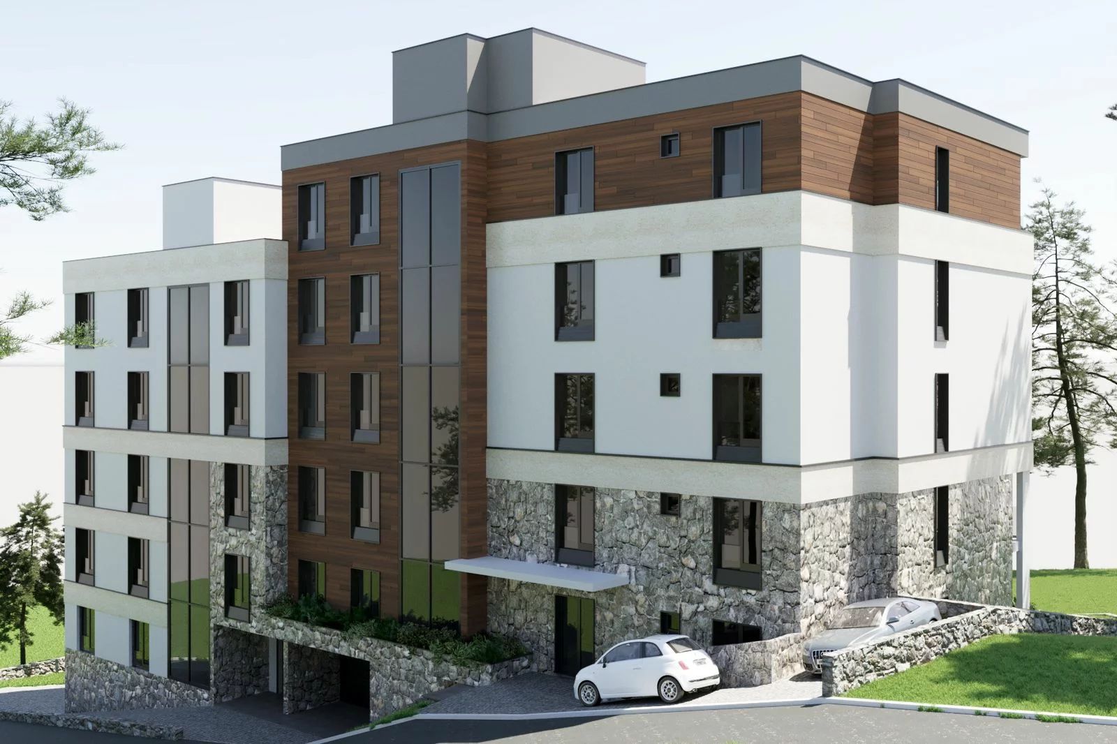 Jednosoban Stan 43.34 m² sa pogledom na more u Novom Stambenom Kompleksu u Bečićima - Amfora Real Estate