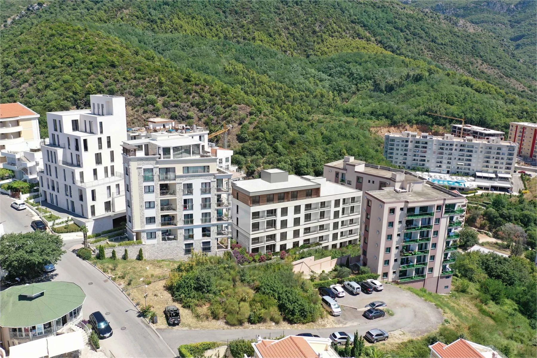 Jednosoban Stan 43.34 m² sa pogledom na more u Novom Stambenom Kompleksu u Bečićima - Amfora Real Estate