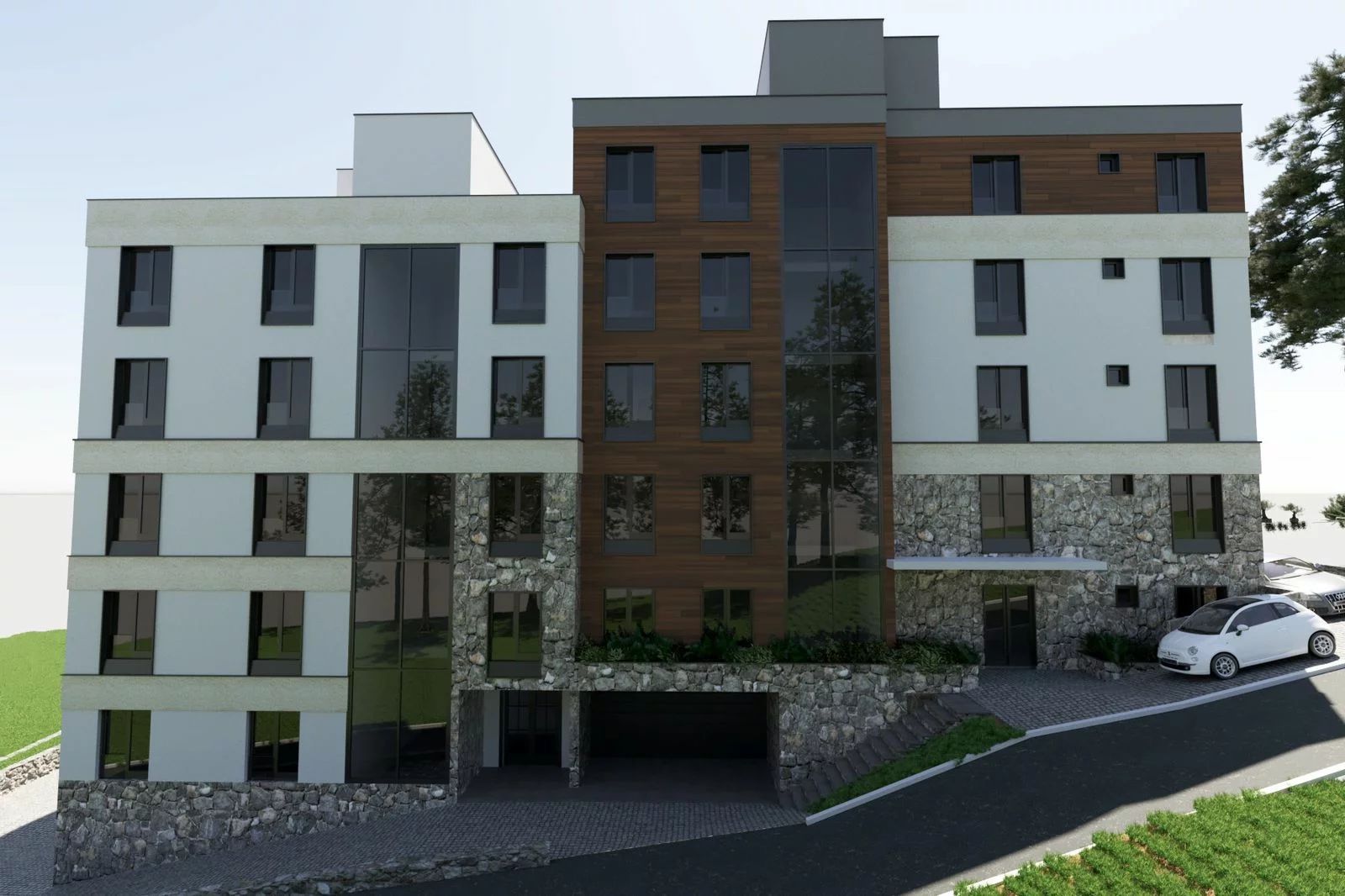 Jednosoban Stan 43.34 m² sa pogledom na more u Novom Stambenom Kompleksu u Bečićima - Amfora Real Estate