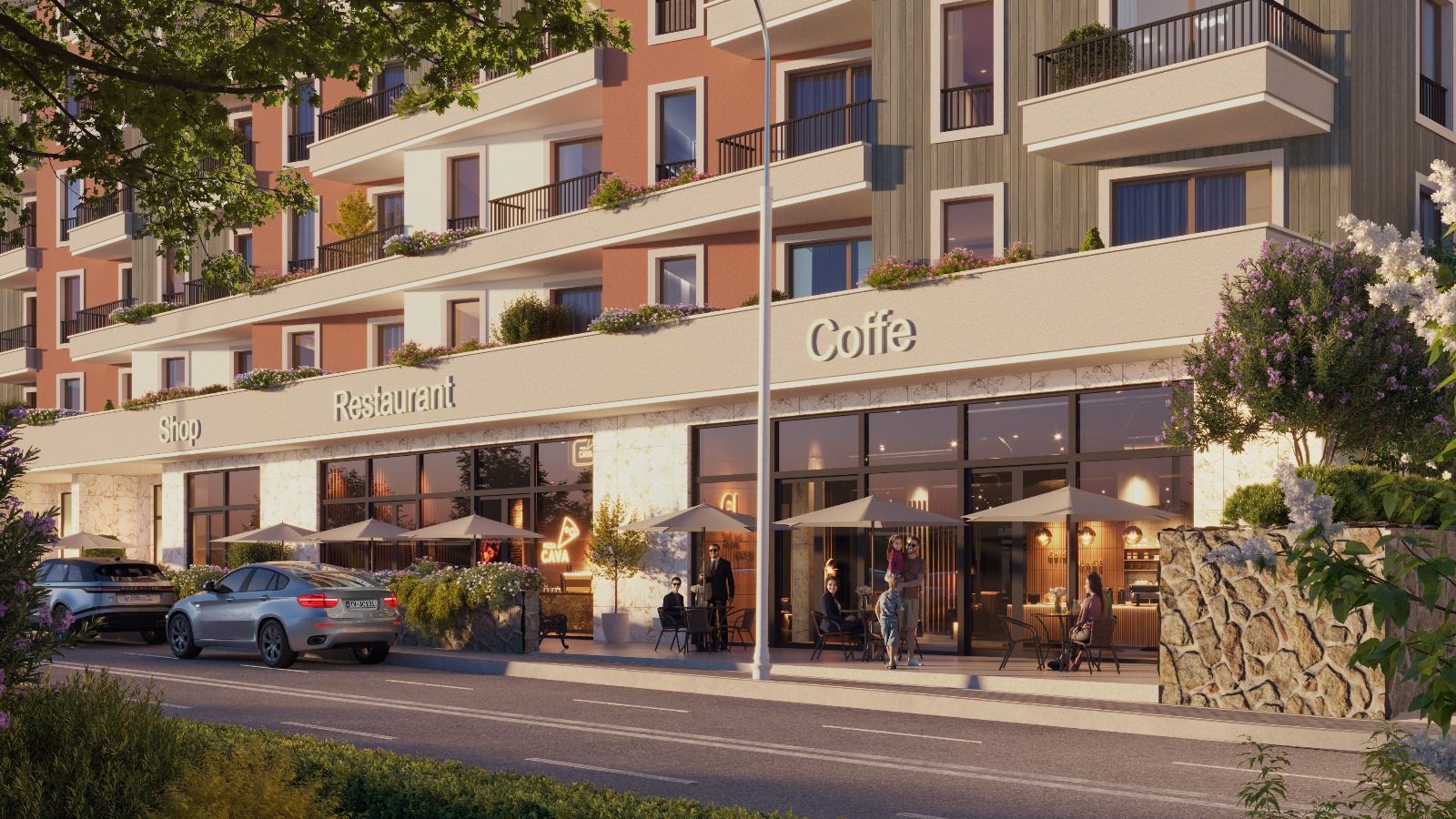 Jednosoban stan 55m2 u novom stambenom kompleksu u Becicima - Amfora Real Estate