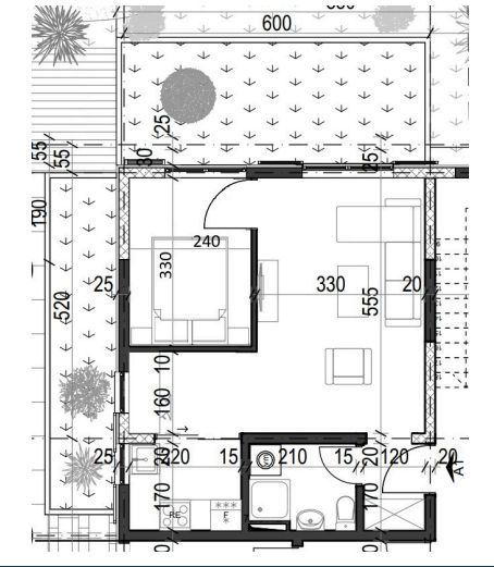 Jednosoban stan 38,84 m² u luksuznom kompleksu Palazzo Jaz sa bazenom – Kovačko Polje, Kotor (mogućnost odloženog plaćanja i kupovina putem hipotekarnog kredita) - Amfora Real Estate