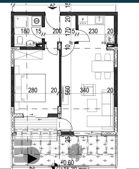 Jednosoban stan 46,08m² u luksuznom kompleksu Palazzo Jaz sa bazenom – Kovačko Polje, Kotor (Mogućnost odloženog plaćanja i kupovine putem hipotekarnog kredita) - Amfora Real Estate