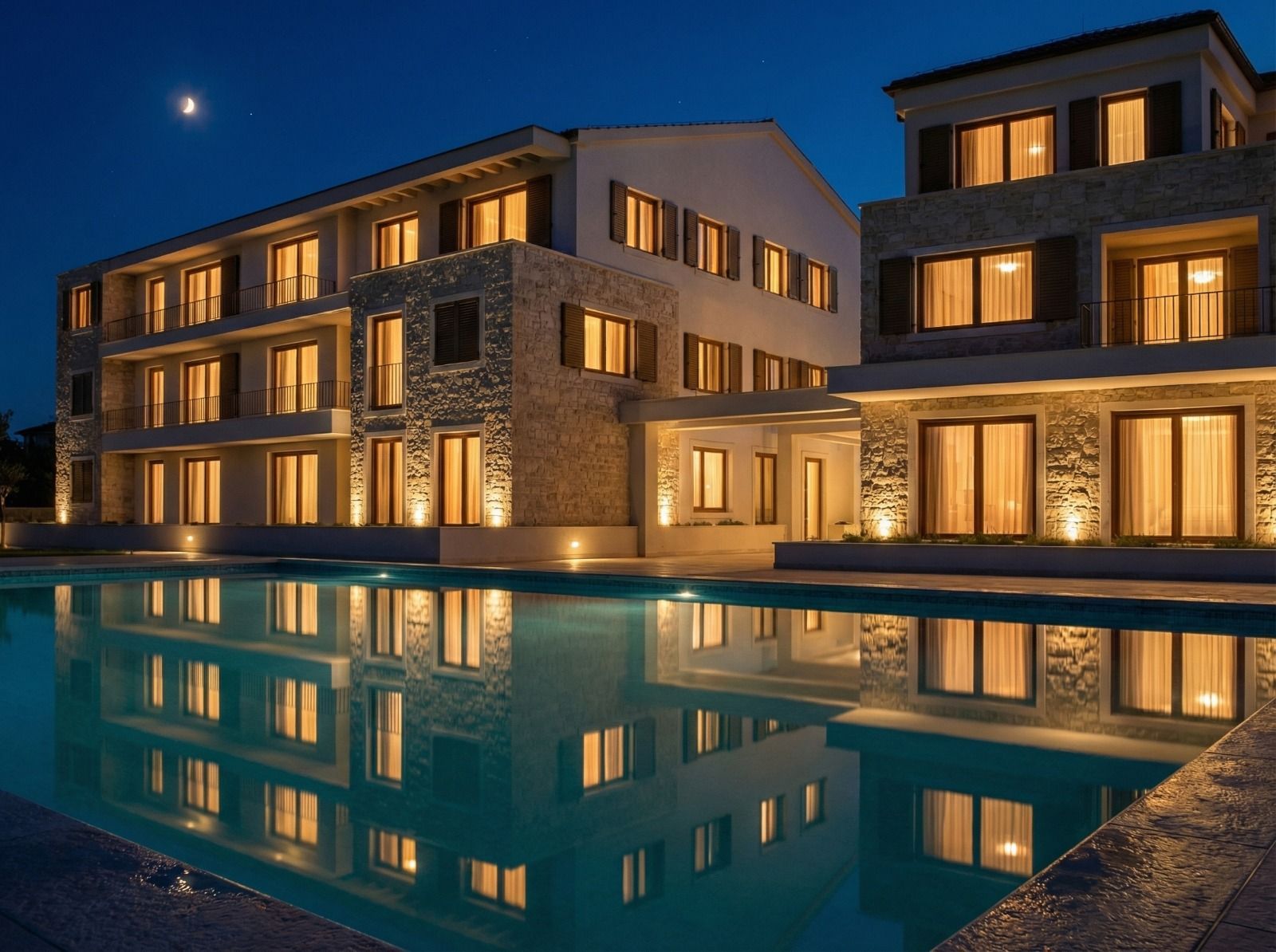 Jednosoban stan 41.70m² u luksuznom kompleksu Palazzo Jaz sa bazenom – Kovačko Polje, Kotor (Mogućnost odloženog plaćanja i kupovine putem hipotekarnog kredita) - Amfora Real Estate