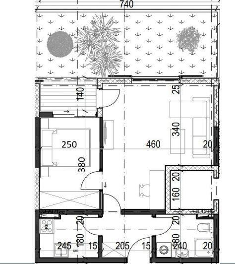 Jednosoban stan 46m² u luksuznom kompleksu Palazzo Jaz sa bazenom – Kovačko Polje, Kotor (Mogućnost odloženog plaćanja i kupovine putem hipotekarnog kredita) - Amfora Real Estate
