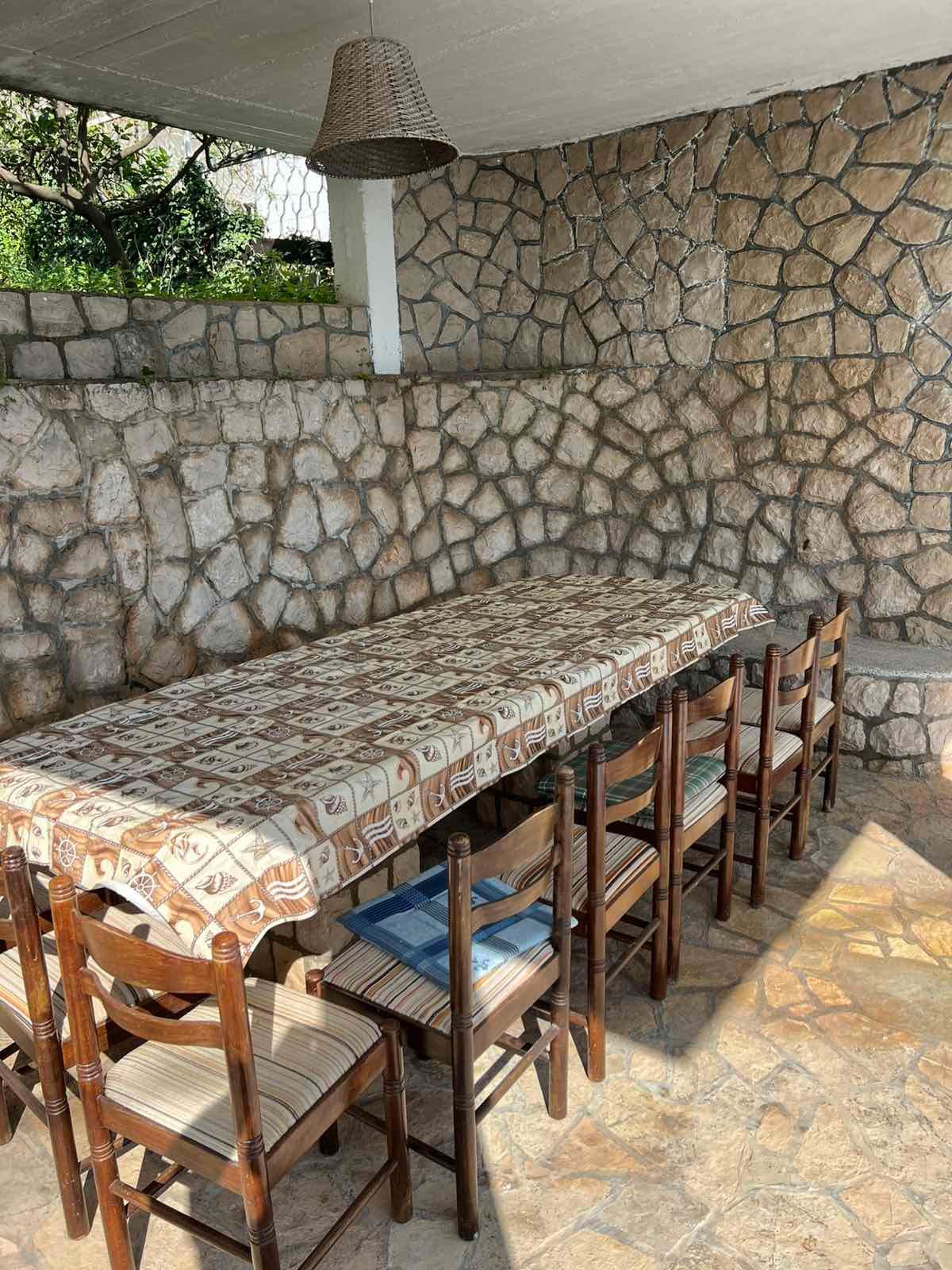 Izdaje se kuća 130 m² sa pogledom na more-Dobra Voda,Bar (150m od mora) IZDAVANJE NA DUZI PERIOD DOSTUPNA OD 01.10.2025 - Amfora Real Estate