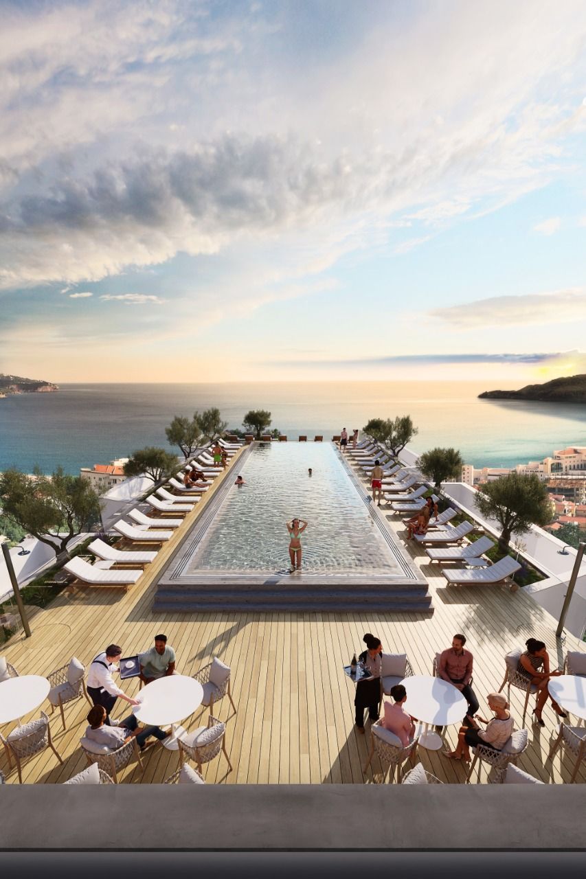 Dvosoban penthouse 109m2 sa pogledom na more u novom stambenom kompleksu u Becicima. - Amfora Real Estate