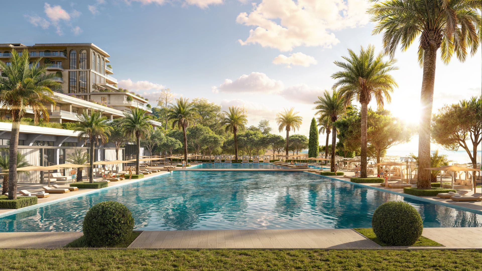 Ekskluzivni stanovi u novom luksuznom kompleksu, na prvoj liniji mora u Ulcinju, Velika Plaža - Amfora Real Estate