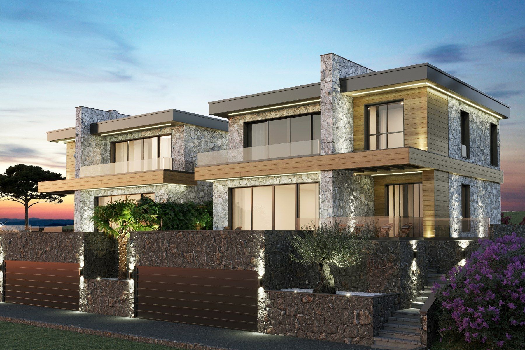 Prodaja dve luksuzne vile sa privatnim bazenom i panoramskim pogledom na more - Krimovica, Kotor | Direktna kupovina od investitora | Bez 3% poreza | Mogućnost odloženog plaćanja | Sistem ključ u ruke - Amfora Real Estate