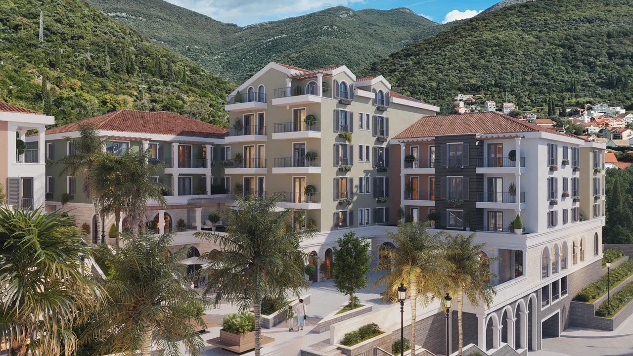 Prodaja dvosobnog stana 52 m² sa panoramskim pogledom na more – Seljanovo, Tivat | Završetak radova mart 2026 - Amfora Real Estate