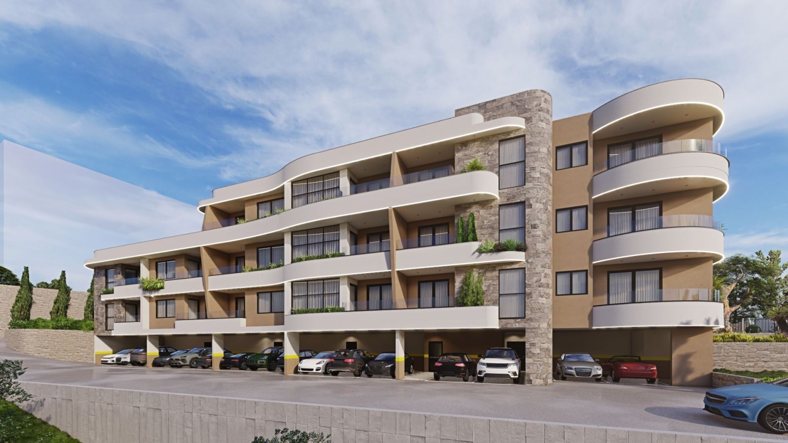 Prodaja jednosobnog stana 50 m² – Ulcinj (Pinješ) | završetak izgradnje oktobar 2026. godine - Amfora Real Estate