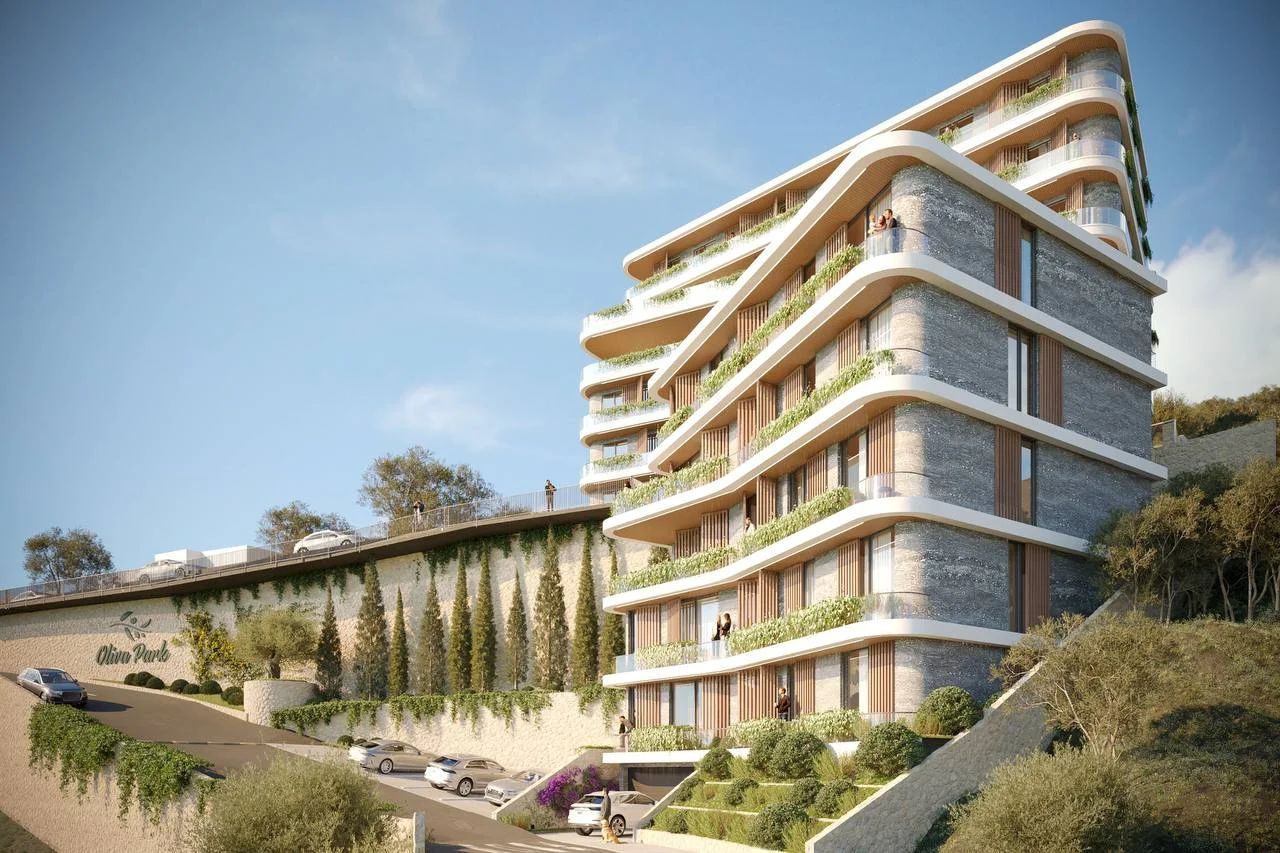 Prodaja – Luksuzan jednosoban stan 56 m², Liman Olive, Ulcinj | Završetak januar 2026 | Kupci oslobođeni plaćanja poreza 3% - Amfora Real Estate