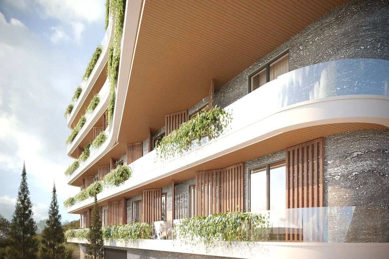 Prodaja – Luksuzan jednosoban stan 56 m², Liman Olive, Ulcinj | Završetak januar 2026 | Kupci oslobođeni plaćanja poreza 3% - Amfora Real Estate