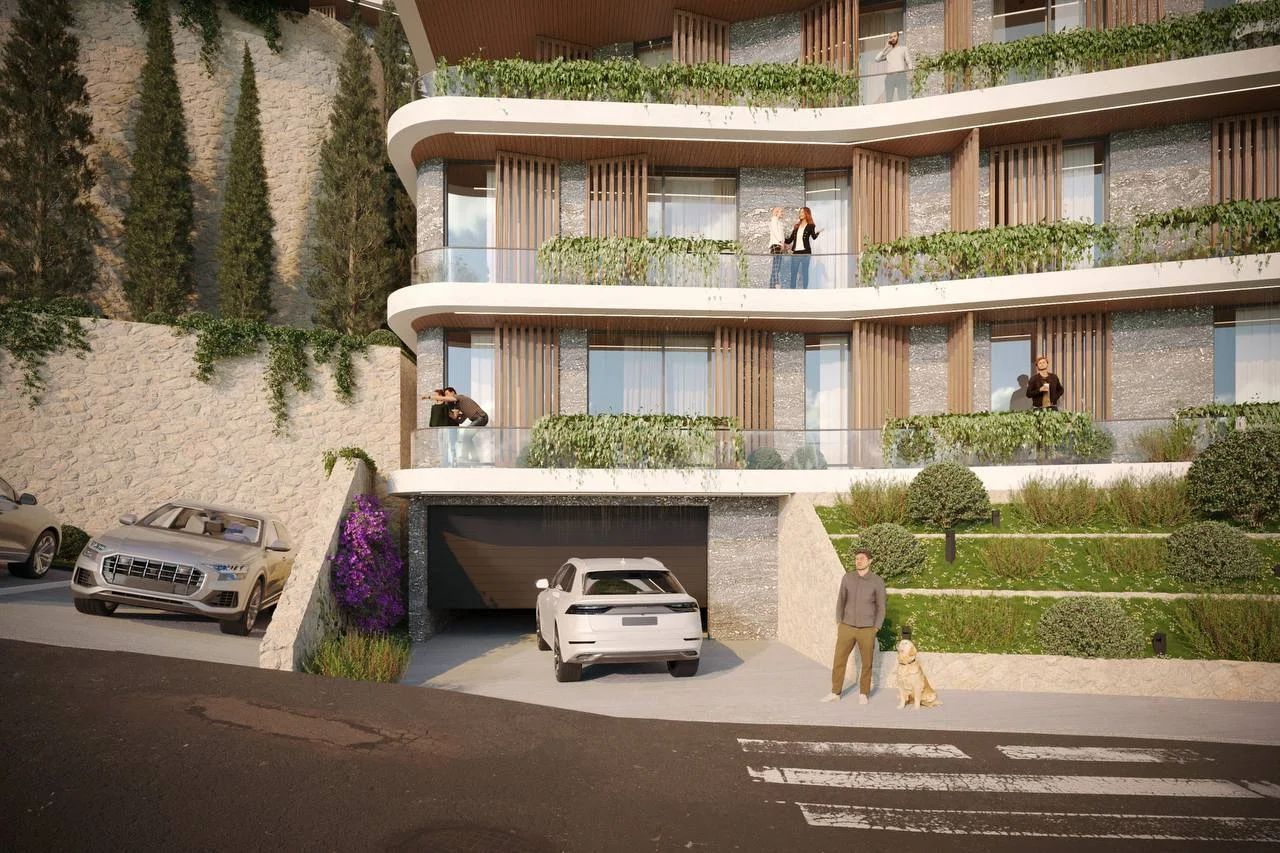 Prodaja – Luksuzan jednosoban stan 54m², Liman Olive, Ulcinj | Završetak januar 2026 | Kupci oslobođeni plaćanja poreza 3% - Amfora Real Estate