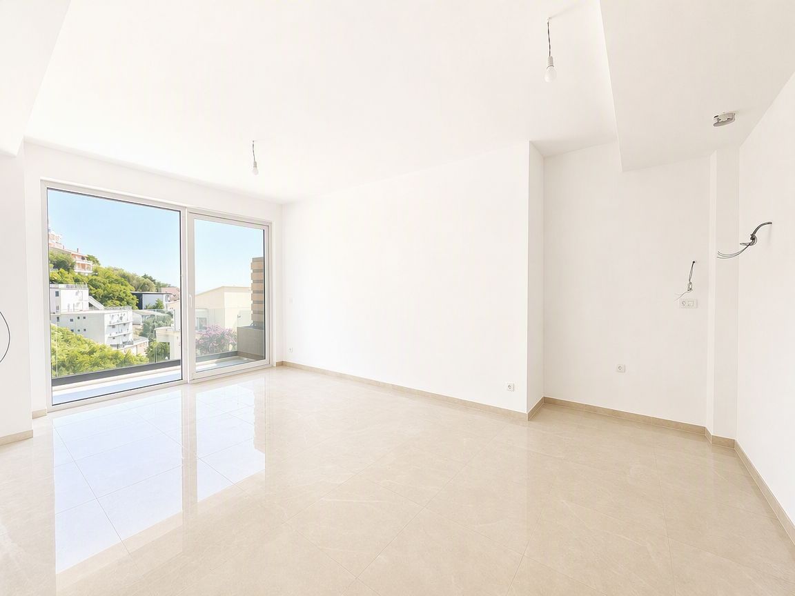 Prodaja – Luksuzan jednosoban stan 54m², Liman Olive, Ulcinj | Završetak januar 2026 | Kupci oslobođeni plaćanja poreza 3% - Amfora Real Estate