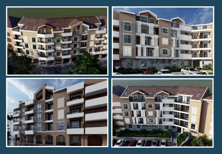 Studio apartman 35 m² sa mogućnošću pregradnje u jednosoban – nova stambeno-poslovna zgrada, Budva (Adok) - Amfora Real Estate