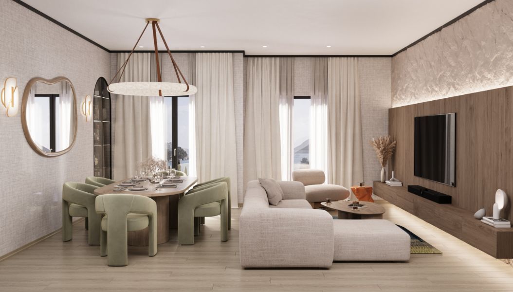 Studio apartman 35 m² sa mogućnošću pregradnje u jednosoban – nova stambeno-poslovna zgrada, Budva (Adok) - Amfora Real Estate